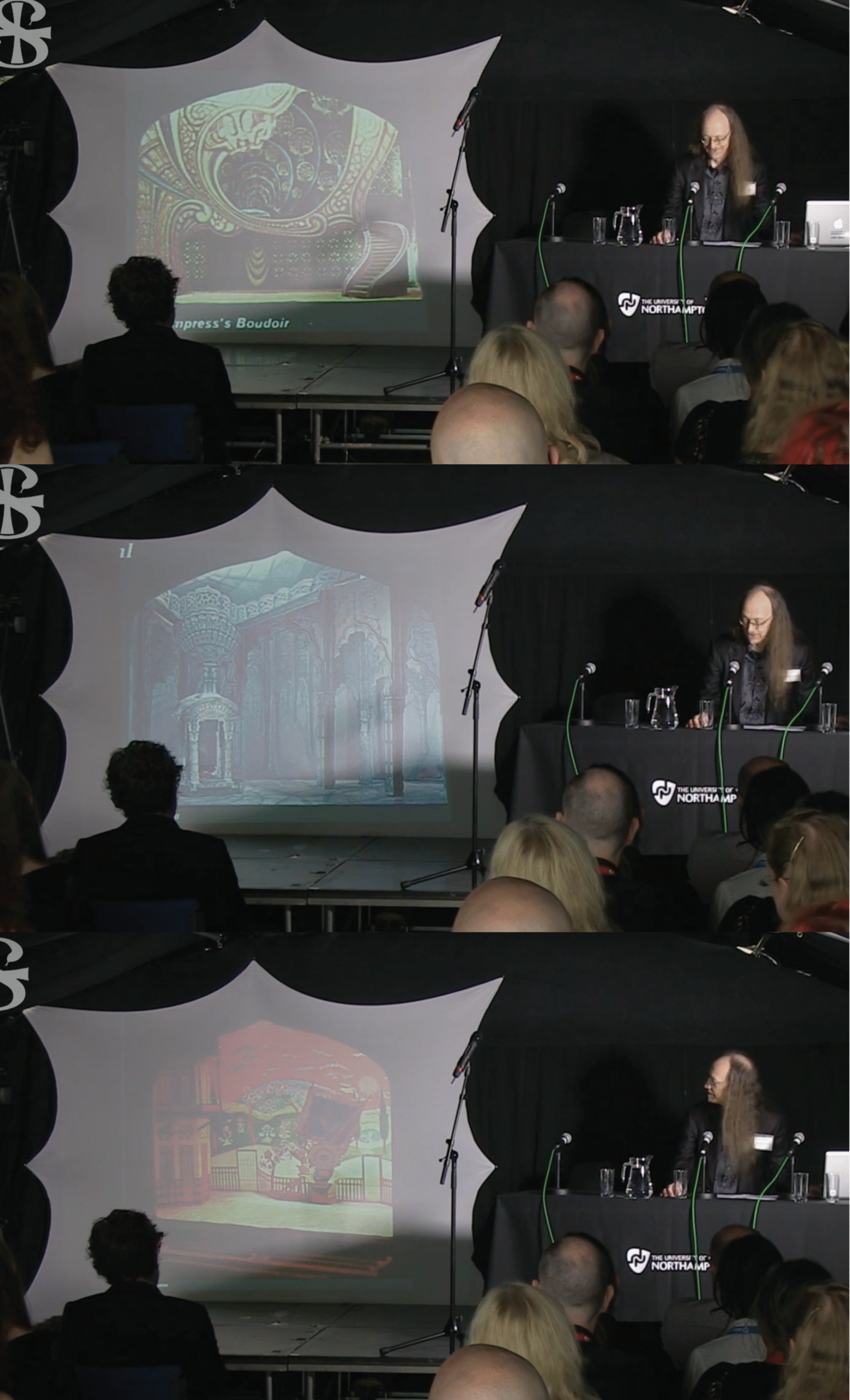 Three compiled screenshots from Kaczynski (2016, 11:30–11:35)
